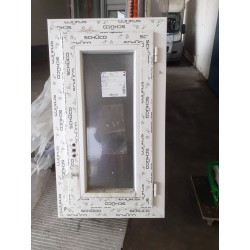 41.5x76 cm Fenêtre TUNNEL PVC Schuco